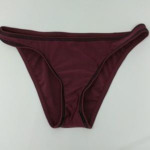 Free w purchase! [Via Marina] Maroon Low Rise